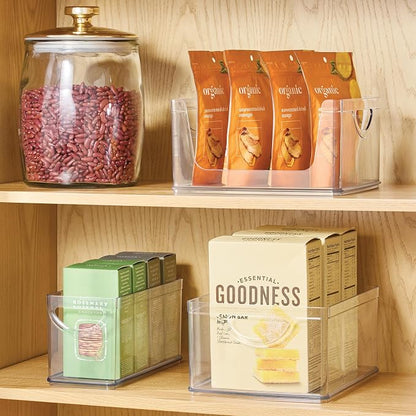 iDesign Plastic Stackable Kitchen Cabinet Storage Bin - Image 3