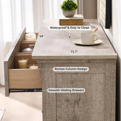 T4TREAM Farmhouse 7 Drawers Dresser - Image 7