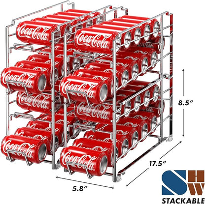 Simple Houseware Front Loading Can Dispenser, 4 Pack - Image 2
