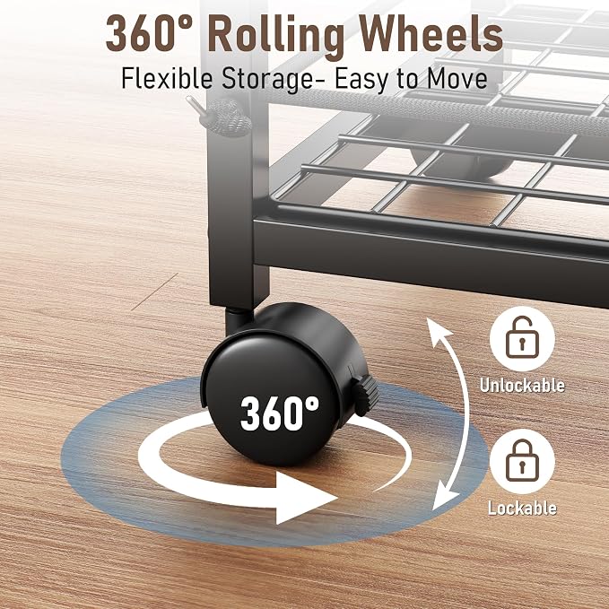 Sports Equipment Garage Organizer, Garage Ball Storage Rack - Image 5