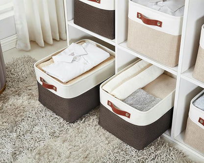 DECOMOMO Storage Baskets for Shelves - Image 3