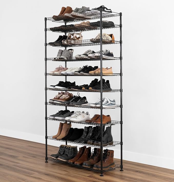 SafeRacks 10-Tier Shoe Rack - Image 2