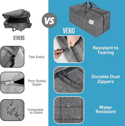 VENO 10 Pack Moving Bags w/Backpack Straps, Heavy Duty, Moving Boxes Alternative - Image 4
