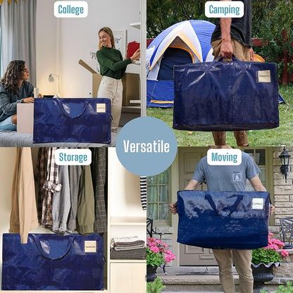 VENO 4 Pack Moving Bags and Large Christmas Decoration Storage Bins - Image 7