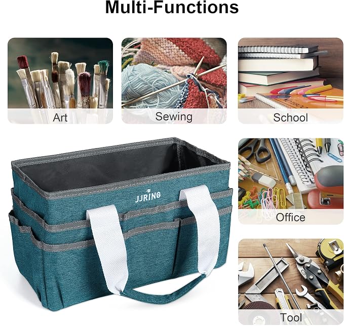 JJRING Craft Organizer Tote Bag - Image 5