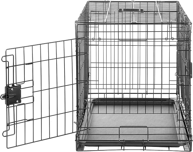 Amazon Basics Durable, Foldable Metal Wire Dog Crate - Image 3