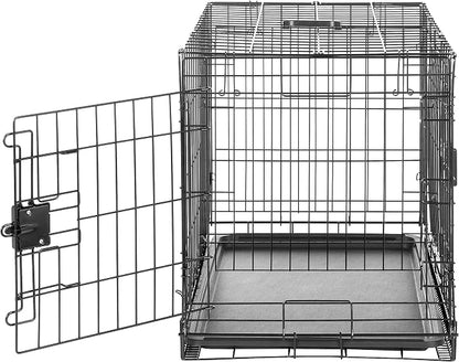 Amazon Basics Durable, Foldable Metal Wire Dog Crate - Image 3
