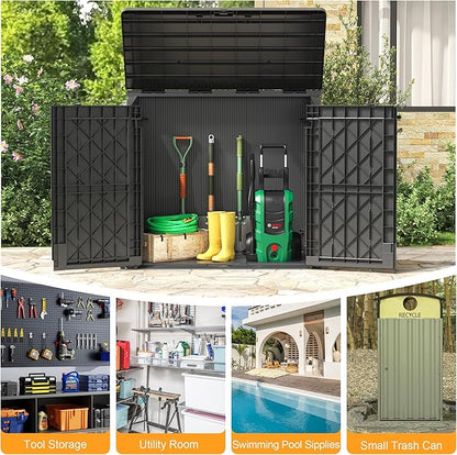 LHBcraft Outdoor Storage Cabinet 37 Cu Ft - Image 7