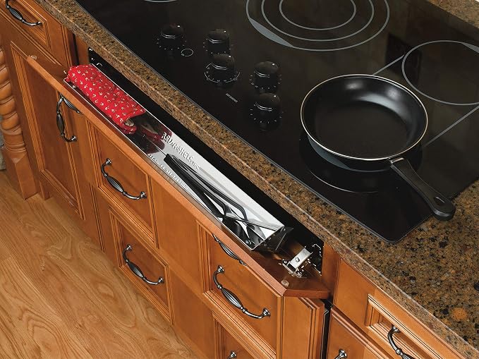 Rev-A-Shelf - 6541-22-52 - 22 in. Stainless Tip Out Sink Front Tray - Image 3