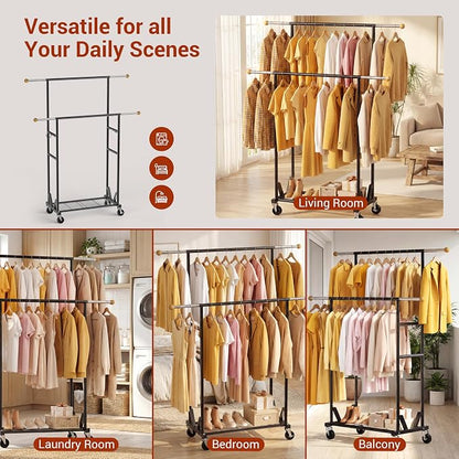 Rolling Garment Rack - Image 5