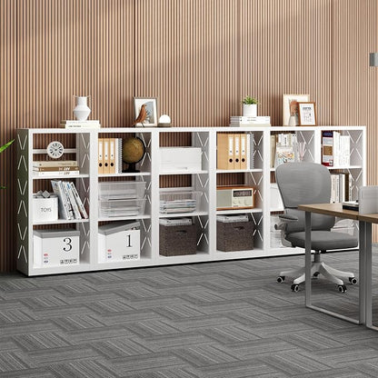 Narrow Bookshelf, 3 Tier Bookcase, Home Office Bookcase Shelf Storage Organizer - Image 8