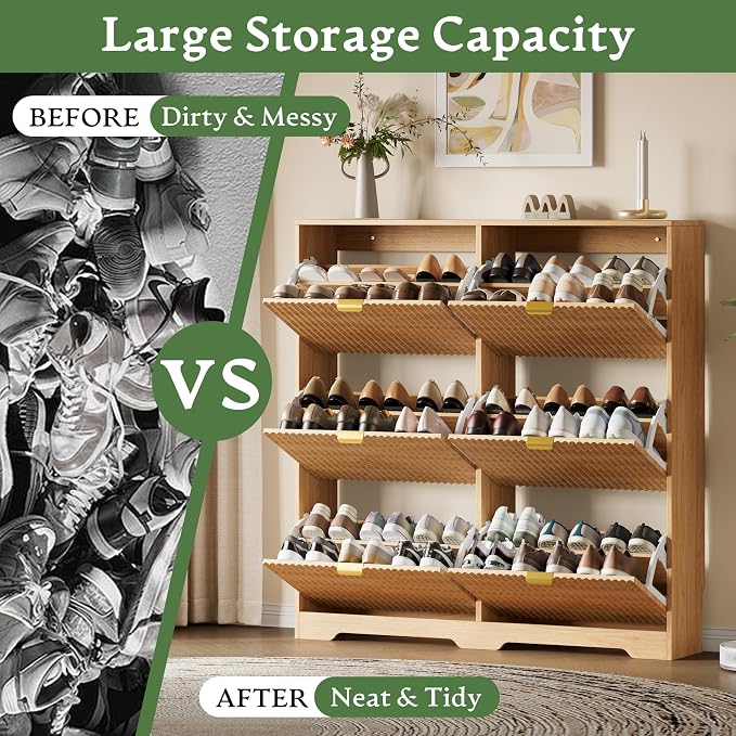 Xixini Shoe Storage Cabinet for Entryway - Image 6