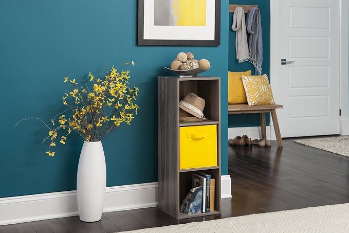 ClosetMaid Cubeicals 3 Cube Storage Shelf Organizer Bookshelf - Image 2