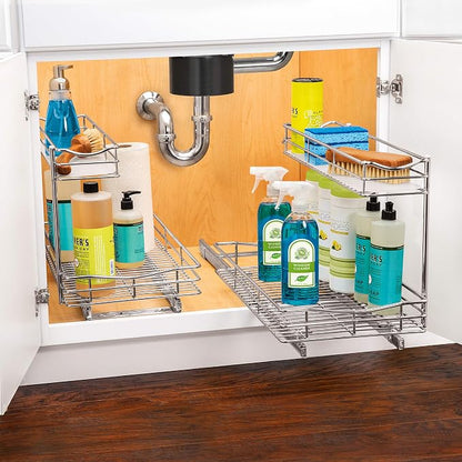 LYNK PROFESSIONAL® Pull Out Under Sink Kitchen Cabinet Organizer - Image 8