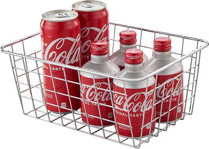 JUNCHU CHERRY Wire Kitchen Storage Basket 4 Packs, Perfect Pantry Organization - Image 6
