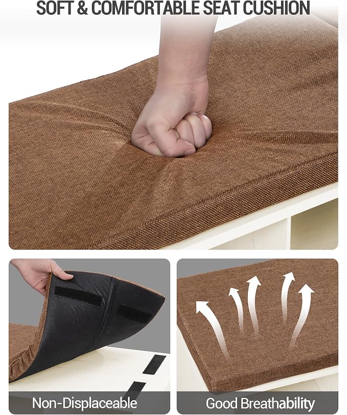 Hzuaneri Shoe Storage Bench - Image 5