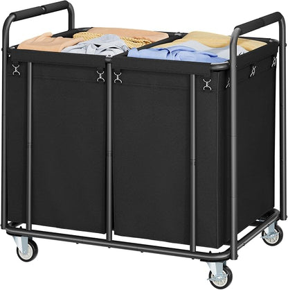 Tajsoon 450L Large Rolling Laundry Hamper by Tajsoon