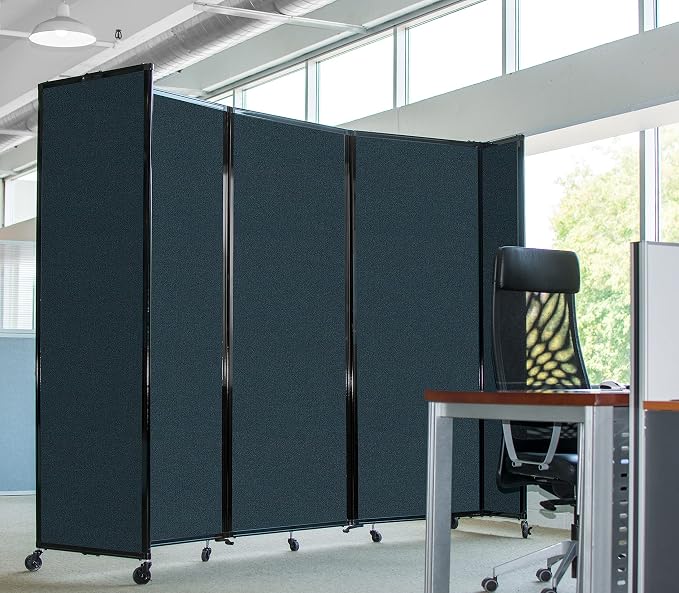 Versare Room Divider 360 Portable Wall Partition | Folding Panels | Large - Image 7