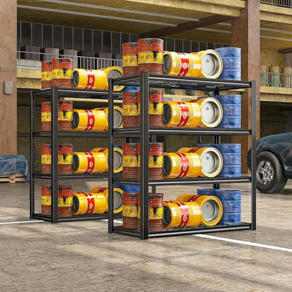 REIBII 40" W Garage Shelving 2240 LBS Storage Shelves Adjustable Metal Shelving - Image 7