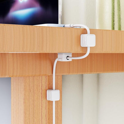 Cord Organizer Holder, 8 Pack Magnetic Desk Cable Clips Management, Hide Phone - Image 7
