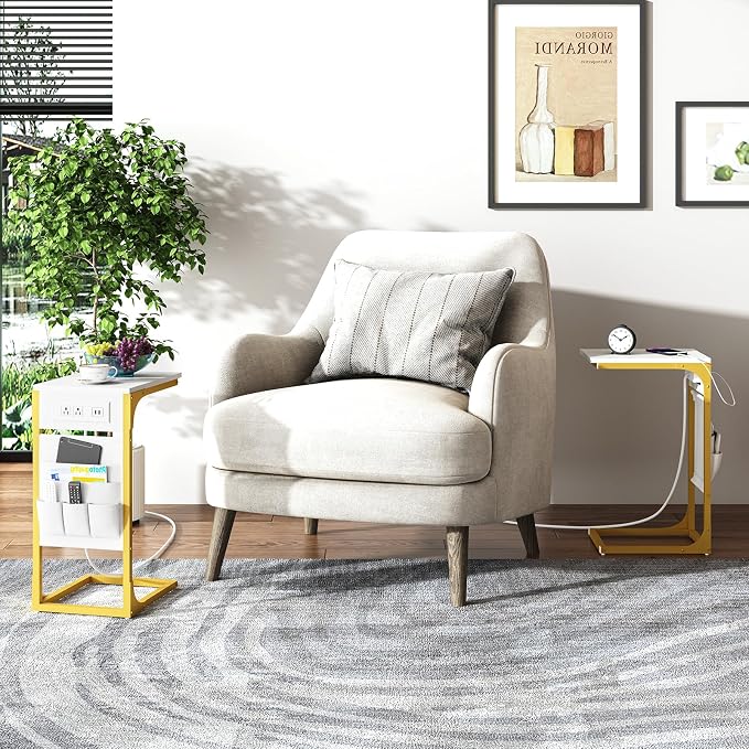 TUTOTAK C Shaped End Table - Image 7