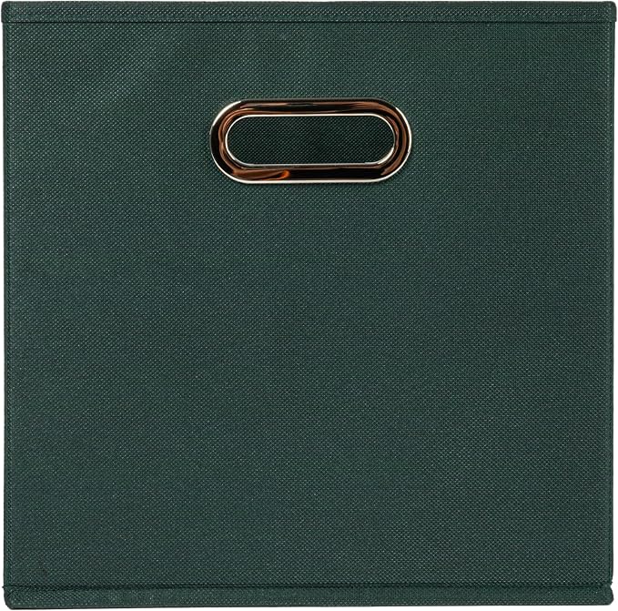 Household Essentials Foldable Fabric Storage Cubes 6-Pack – 11x11x11 Stackable - Image 3