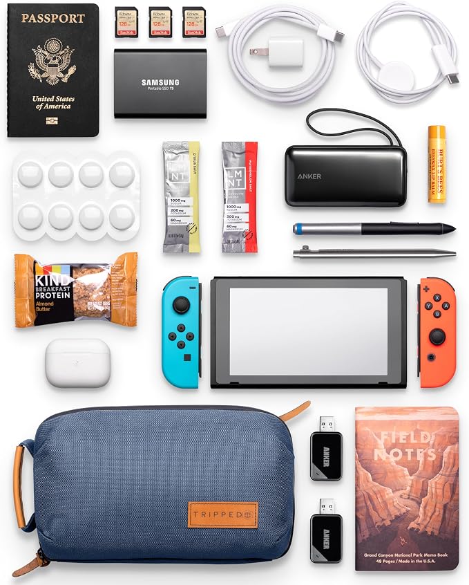 TRIPPED Travel Gear Tech Bag Organizer - Image 3