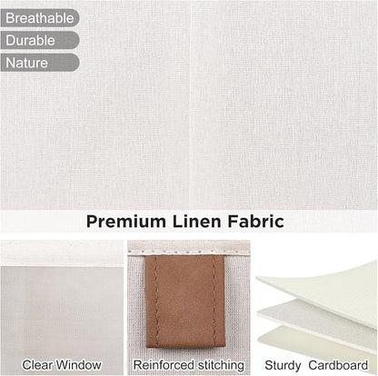Linen Closet Organizers and Storage, Closet Storage Bins Basket Organizer - Image 7