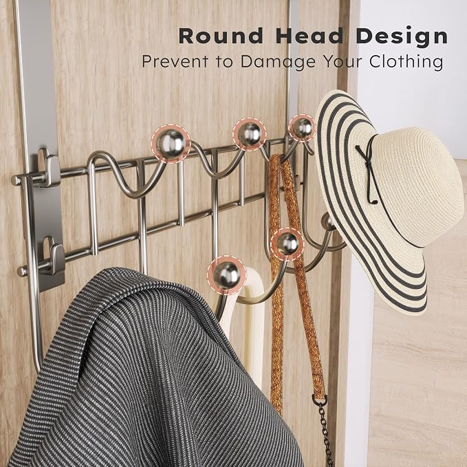 Consumest Over The Door Hooks Organizer - Image 4