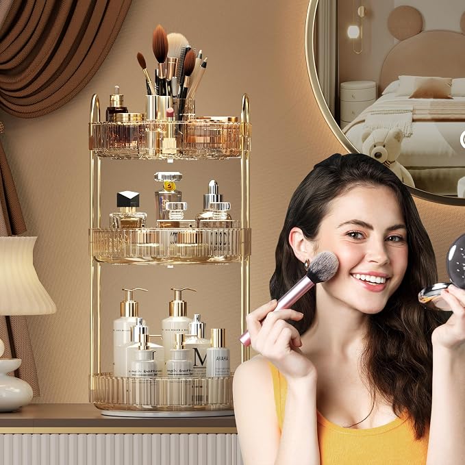 YCIA&DONE Rotating Makeup Organizer - Image 6