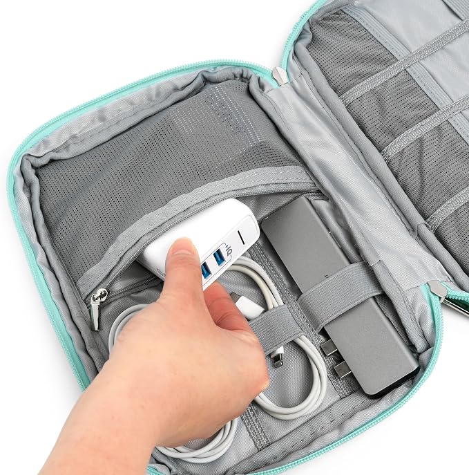 PAVILIA Travel Cord Organizer Case - Image 5