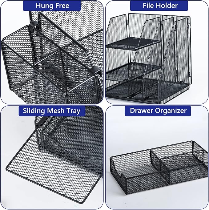 Topwey Desk Organizer, File Organizer - Image 5