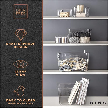BINO | Plastic Storage Bins, Large - Image 7