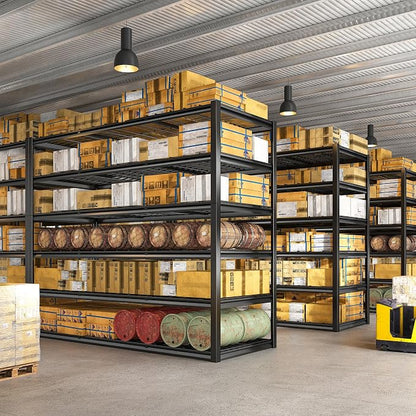 REIBII 60" W Garage Shelving, 3000LBS Storage Shelves, 6 Tier Heavy Duty - Image 2