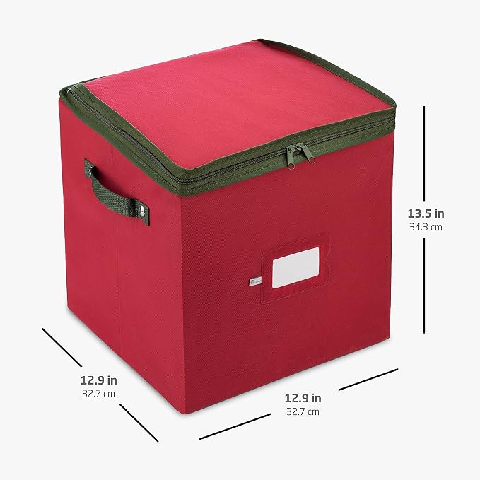 ZOBER Christmas Ornament Storage Box - Image 6