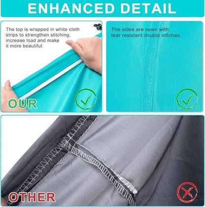 2 Pack XL Travel Laundry Bag, Machine Washable Dirty Clothes Organizer - Image 2