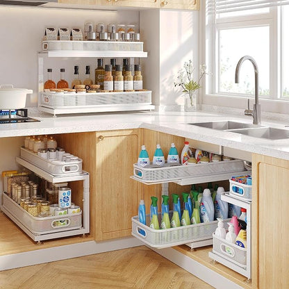 2-Pack 21.3 IN Depth Under Sink Organizer - Image 8