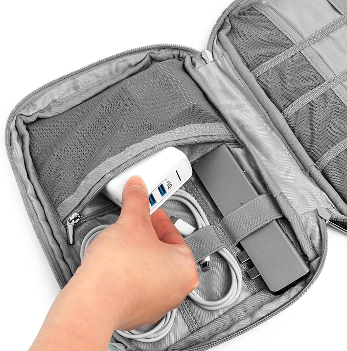 PAVILIA Travel Cord Organizer Case - Image 5