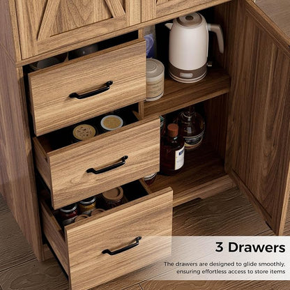 IRONCK Pantry Cabinet, Storage Cabinet - Image 6