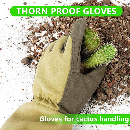 Professional Rose Pruning Thorn Proof Gardening Gloves - Image 4