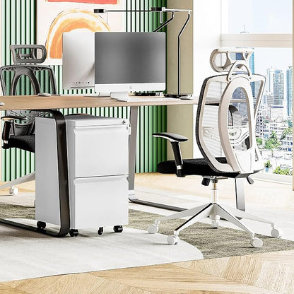 MIIIKO 2 Drawer File Cabinet - Image 2