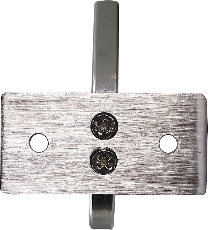 WEBI Robe Hook, Heavy Duty Brushed Stainless Steel 304 Coat Hook Rail Towel Rack - Image 5