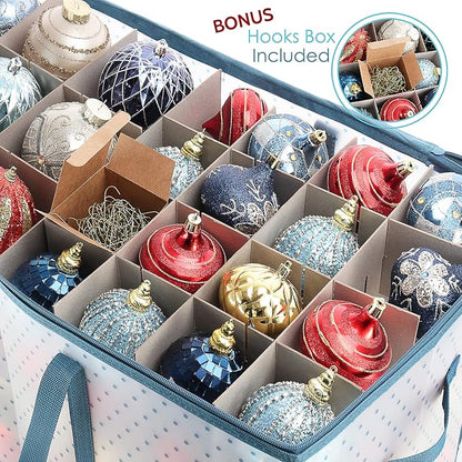 Large Christmas Ornament Storage Box - Image 7