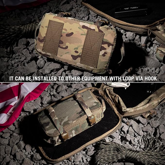 PETAC GEAR 3 PCS Tactical Modular Packing Cubes, Large Capacity Mesh Storage Bag - Image 7