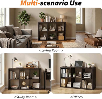 WannabeMyself【2026 Wooden Thick Frame】 6 Cube Storage Organizer - Image 6