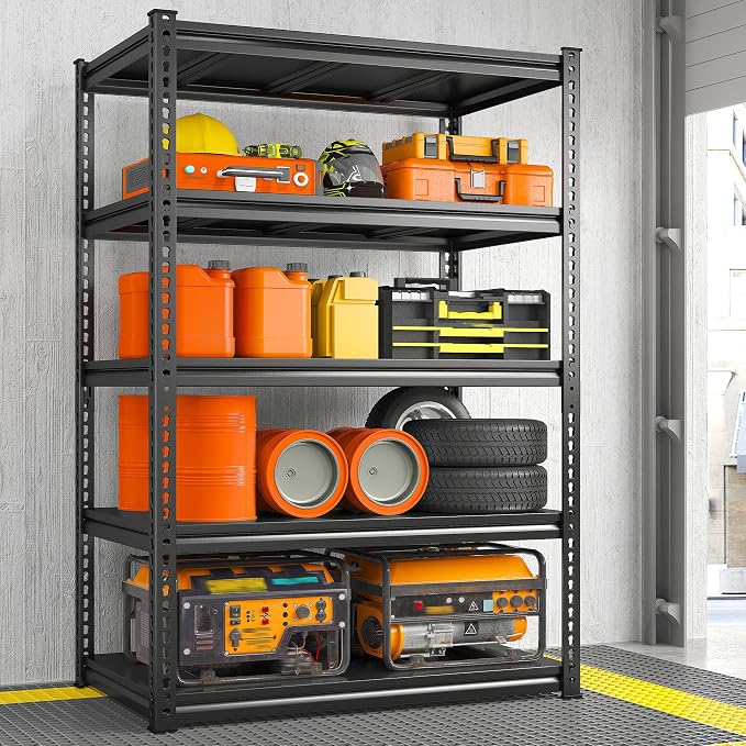 REIBII 72" H Garage Shelving Load 2500Lbs by REIBII
