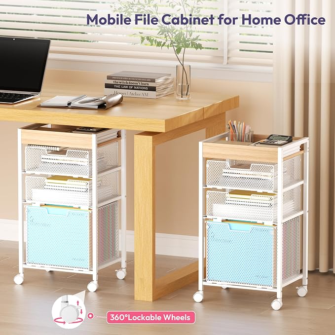 SWTYMIKI Rolling File Cart - Image 7
