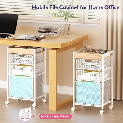 SWTYMIKI Rolling File Cart - Image 7