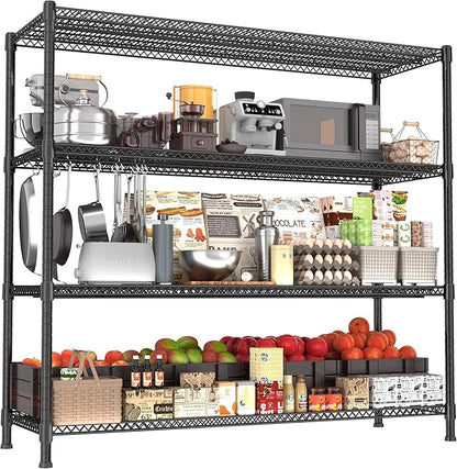 Heavy Duty Shelving, 72.2" H Garage Shelving Unit by GIOTORENT