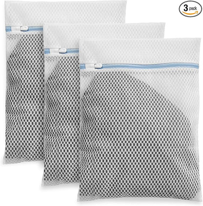 Laundry Bags for Delicates, Honeycomb Mesh, 12 x 16 Inches by Unknown